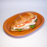 Круасан з шинкою