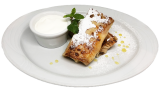 Млинці з яблуками