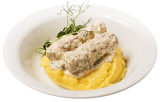 Kruchenyky (Meat Rolls with Mushrooms)