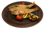 Барабуля з овочами