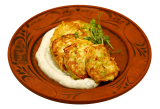Zucchini pancakes