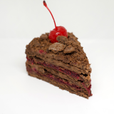 Торт Наполеон шоколадний