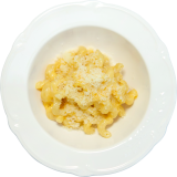 Cavatappi pasta with cheese