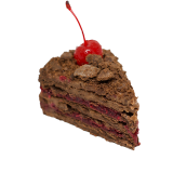 Chocolate Napoleon cake